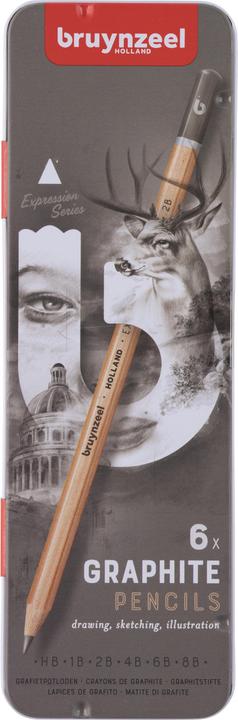 Actual product image Bruynzeel Expression Graphitstifte (3.60 mm, HB, 6x)