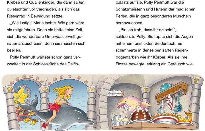 Produktbild Silberflosse - Der Palast der Delfine (Deutsch, Karen Christine Angermayer, Lisa Althaus, Loewe Erstes Selberlesen, 2018)