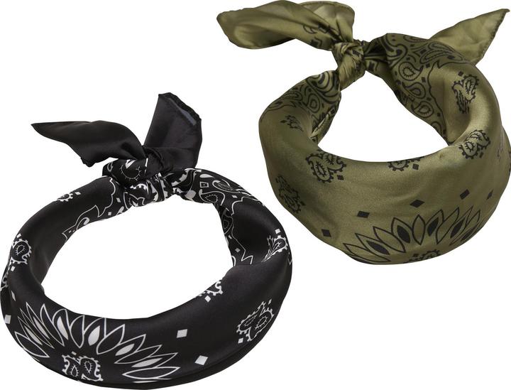 Produktbild Urban Classics Satin Bandana 2-Pack