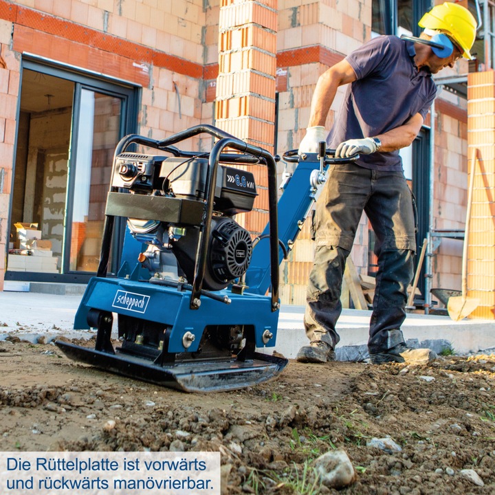 Actual product image Scheppach Vibratory plate