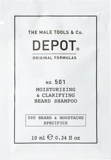 Image du produit Bruno Vassari 500 Beard Mustache Specifics No 501 Pro-Vitamin B5 Beard Shampoo - Moisturizing And Clarifying (10 ml)