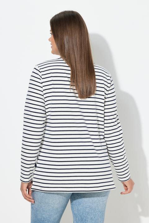 Produktbild Laurasøn Ringelshirt, Langarm, Rundhalsausschnitt (52)