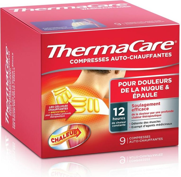 Actual product image Thermacare Heat pads (9 x, 370 g)