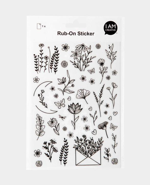 I Am Creative Rub on Sticker A5 (1 Sticker)