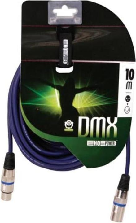 Produktbild HQ Power PAC104 DMX-Kabel, 3-Polig (10m) (10 m, XLR Kabel)