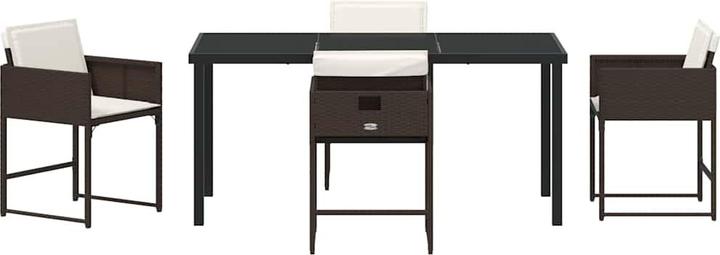 Produktbild vidaXL Modernes Esszimmer-Set (160 x 80 x 73 cm)