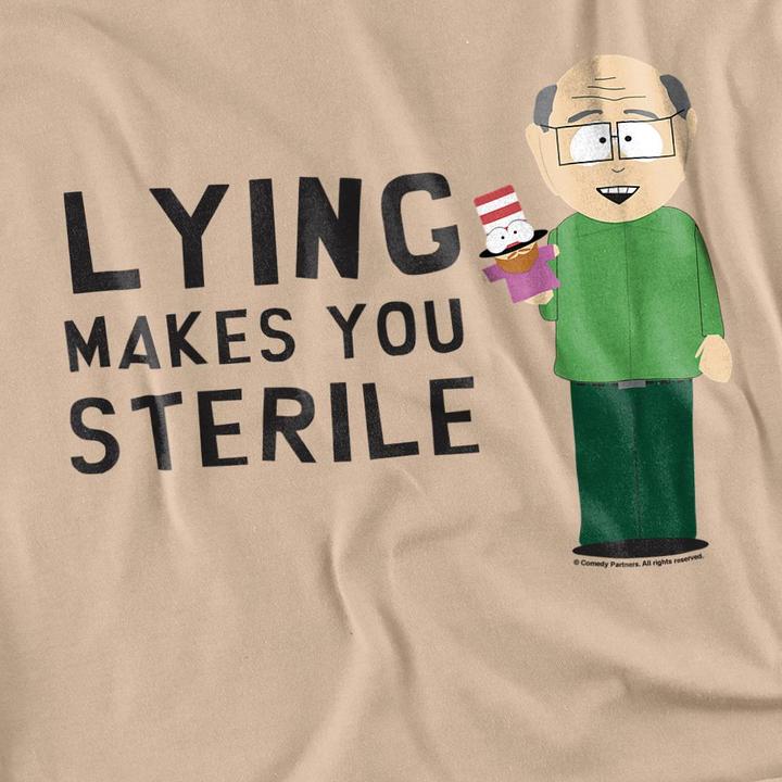 Actual product image Ubisoft Unisex Adult Lying Makes You Sterile T-Shirt (3XL)