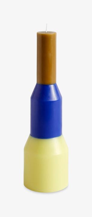 HAY Bougie ronde PILLAR jaune