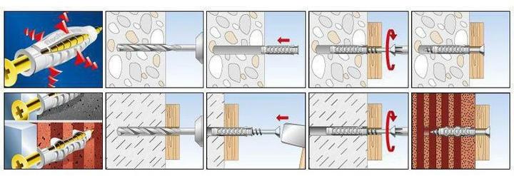 Immagine prodotto Fischer Ancoraggio ad espansione SX (50 pz.)