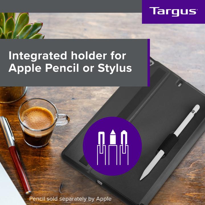 Produktbild Targus Click in Case (iPad Pro 10.5 2017 (1. Gen), iPad Air 2019 (3. Gen), iPad 2019 (7. Gen), iPad 2021 (9. Gen))