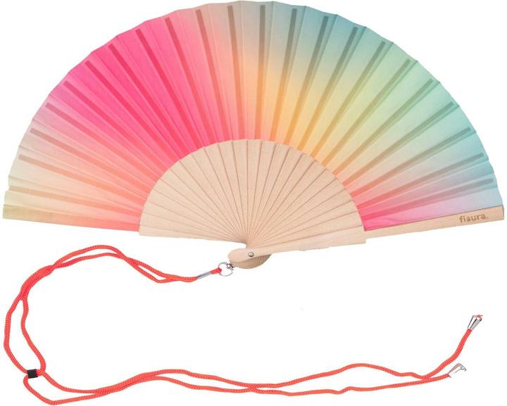 Produktbild Fisura Handfächer GRADIENT pink & green