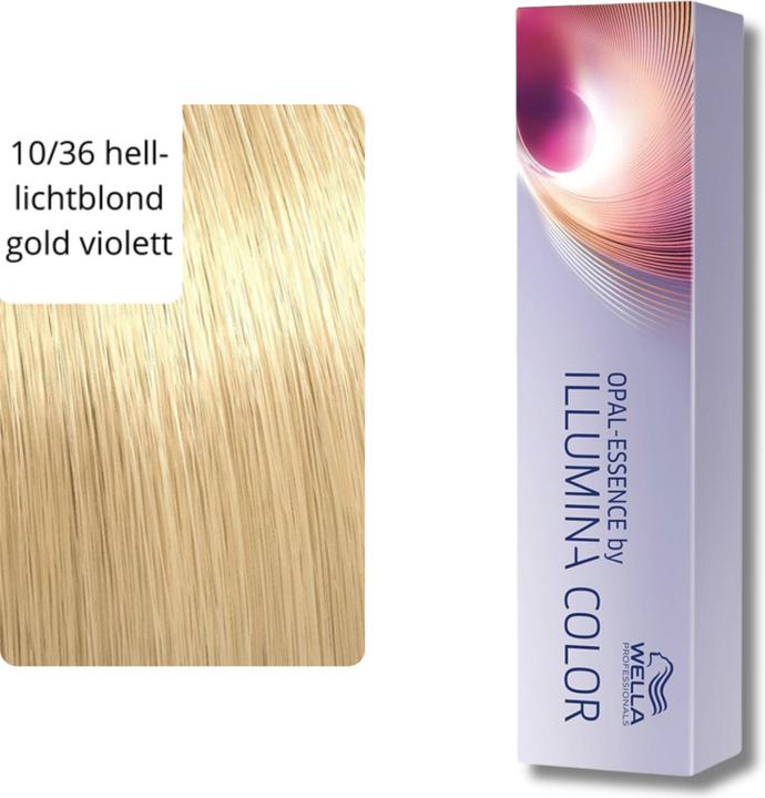 Produktbild Wella Illumina Color (10/36 Hell-Lichtblond Gold-Violett)