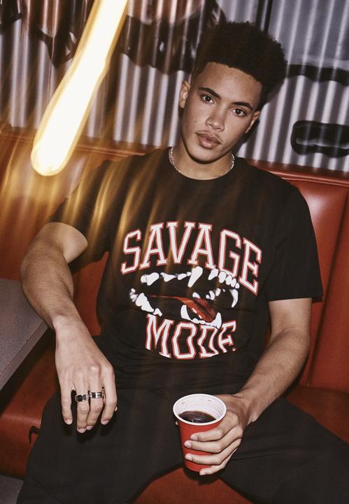 Produktbild Mister Tee Savage Mode Tee (L)