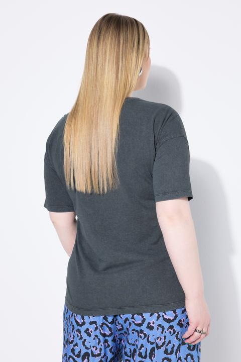 Produktbild Studio Untold T-Shirt, Oversize Shape, Leo-Print, Vintage Look (50, 52)