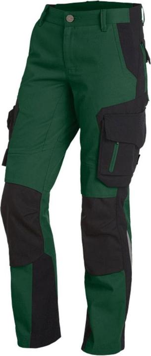 FHB Pantalon de travail femme "ALMA" vert, noir taille 34 (34, 34)