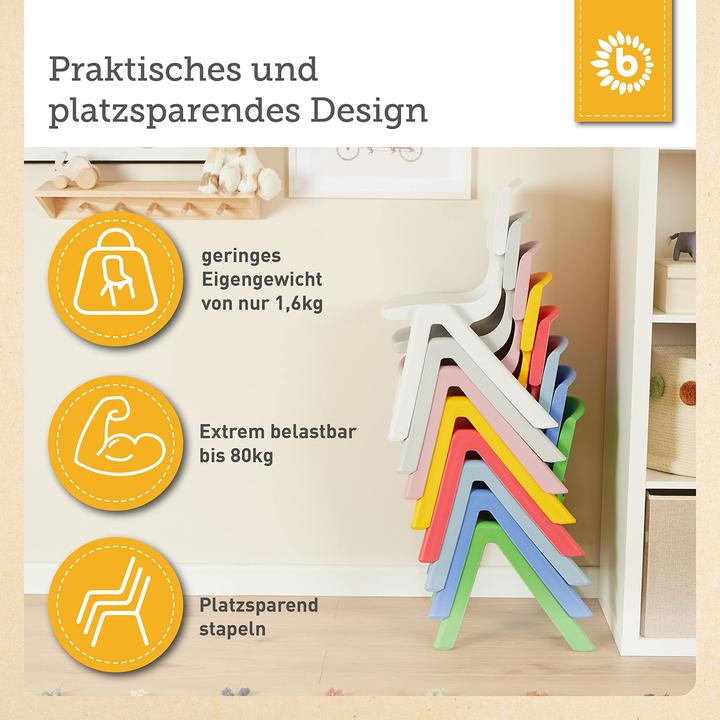 Produktbild Bieco Stuhl yellow (Kinderstuhl)