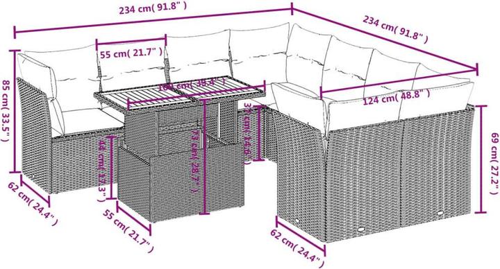 Produktbild vidaXL Anna