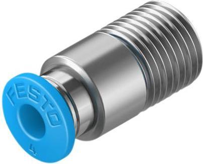 Festo Male Connector, R1/8 to 4mm Tube