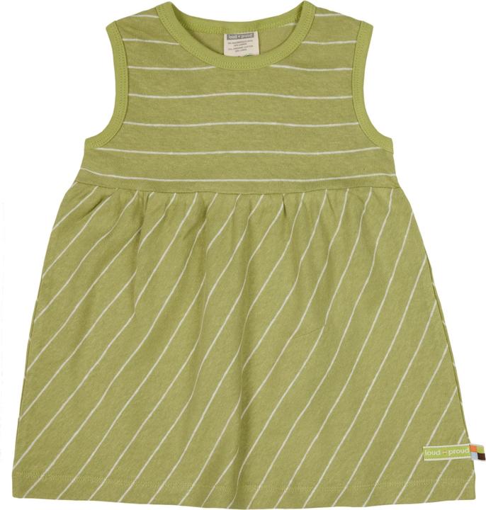 loud + proud Kleid Streifen mit Leinen