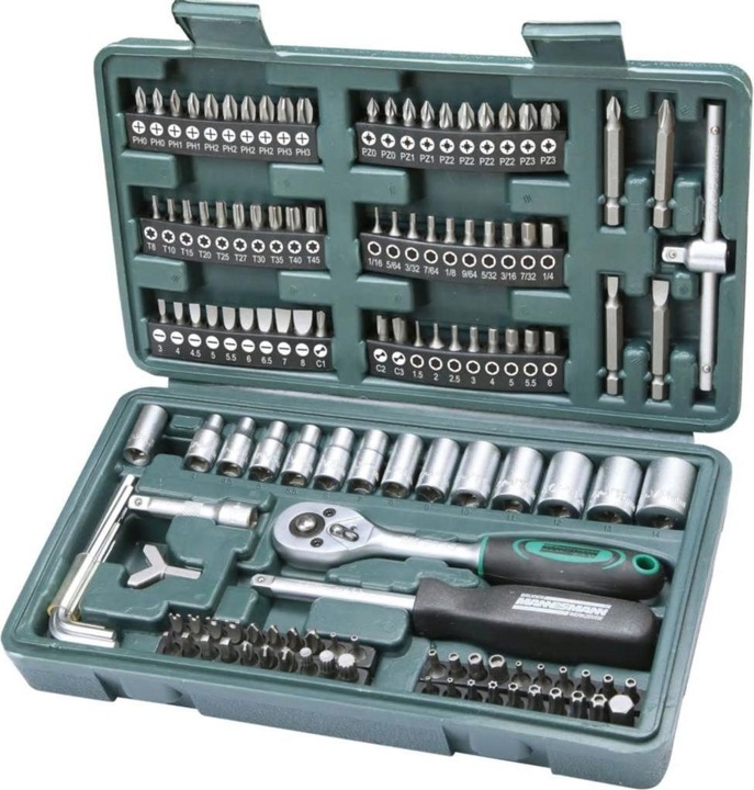Actual product image Mannesmann Socket spanner and bit set