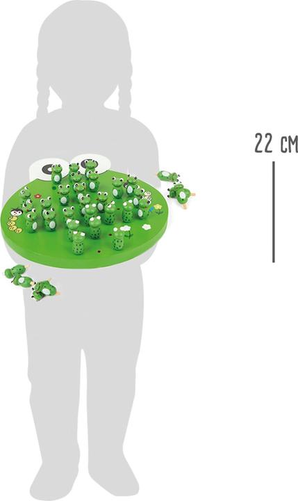 Actual product image small foot Solitaire frog (German, French, Italian, English)