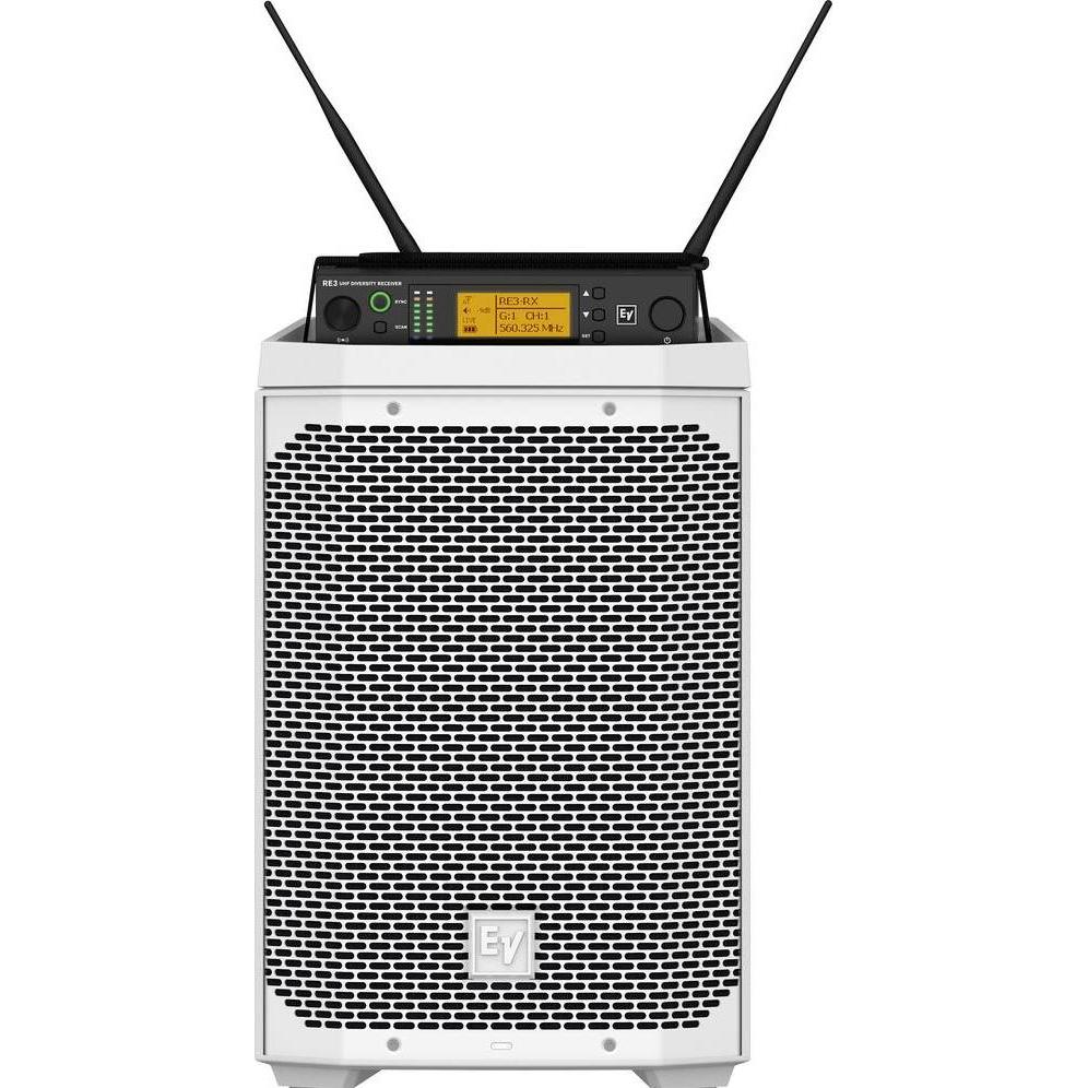 Electro Voice EVERSE8-W Mobiler PA Lautsprecher 20.3 cm 8 Zoll akkubetrieben 1 S (Aktiv, 1x 400 W), PA Lautsprecher, Wei...