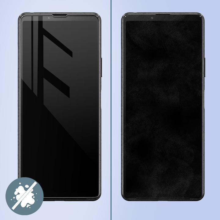 Actual product image Avizar Crystal clear film, glass screen protector (1 Piece, Sony Xperia 5 III)