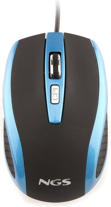 Actual product image NGS Blue tick Mouse right USB Type-A Optical 1600 DPI (Cable)