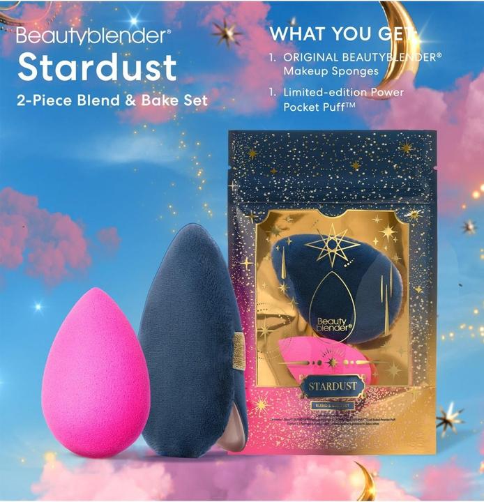 Actual product image Beautyblender Set Stardust Blend and Bake