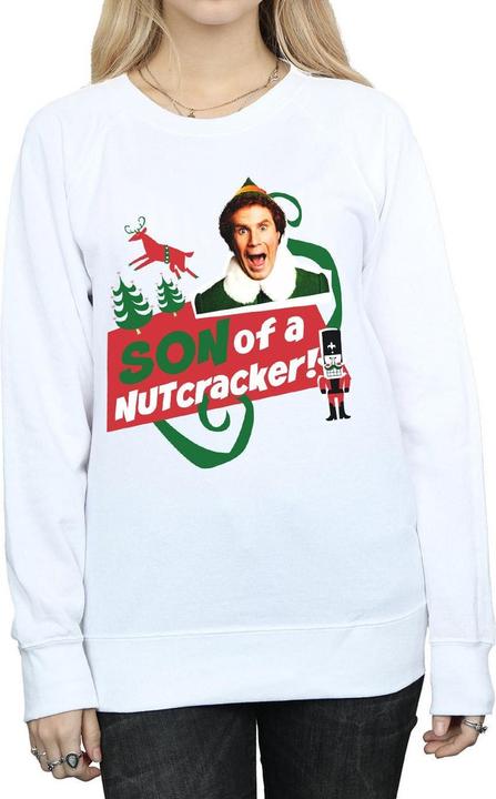 Actual product image Elf Womens/Ladies Son Of A Nutcracker Sweatshirt (XL)