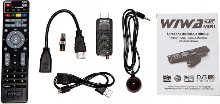 Produktbild Wiwa Tuner TV H.265 Mini (DVB-T, DVB-T2, CI+-Schacht)