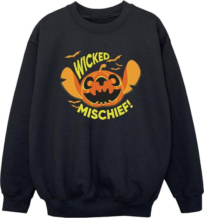Produktbild Disney Lilo And Stitch Wicked Mischief Sweatshirt Jungen (140, 146)