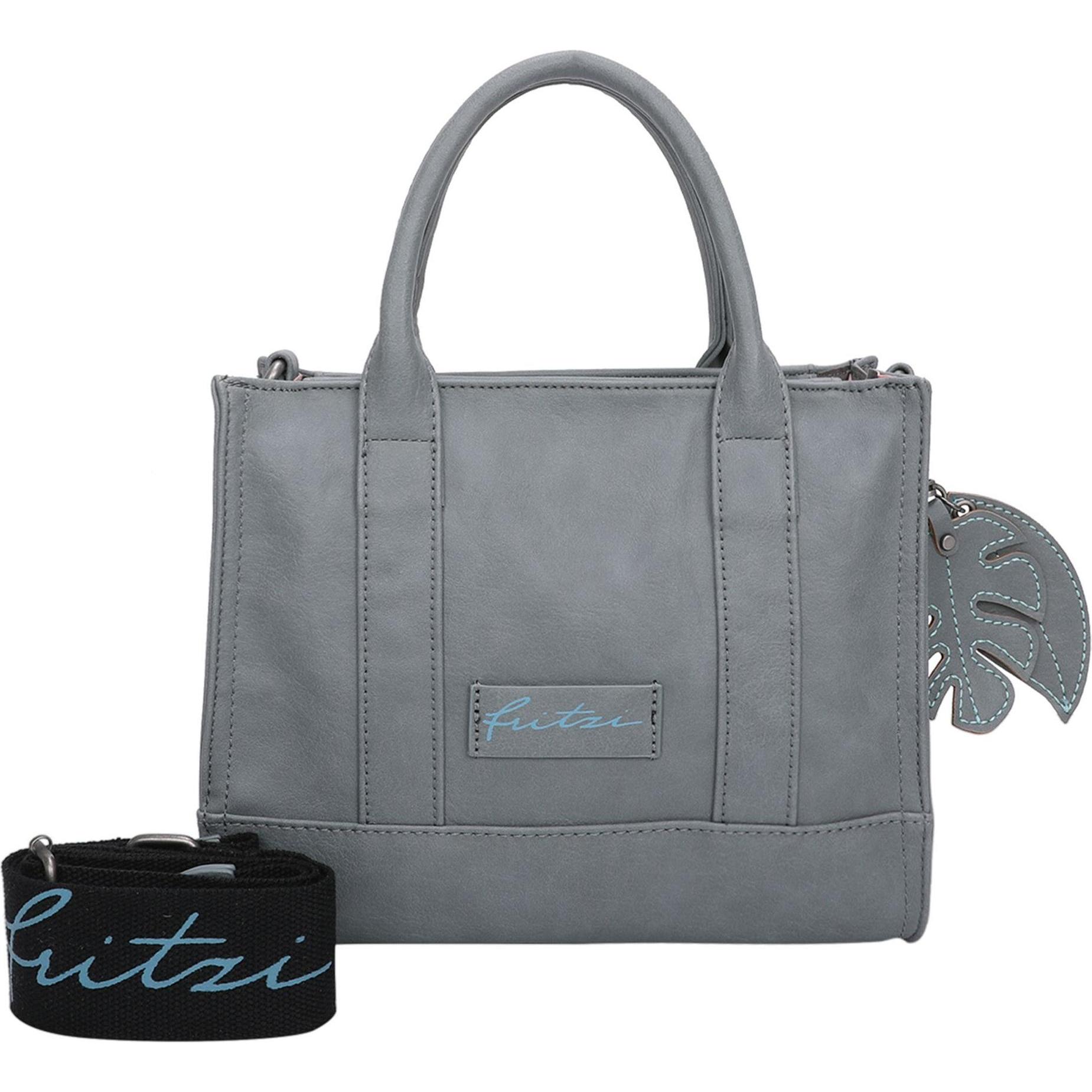 Fritzi aus Preußen, Handtasche, Eco Square Handtasche 26 cm, Blau