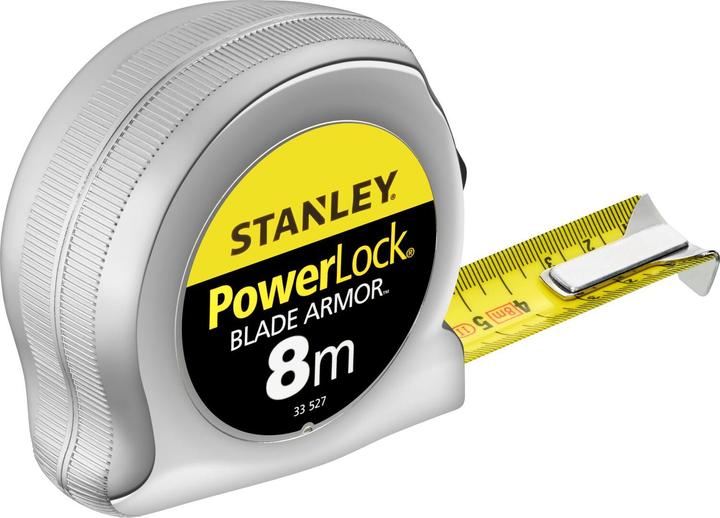 Actual product image Stanley Rollmeter Powerlock 8m Micro (Metric)