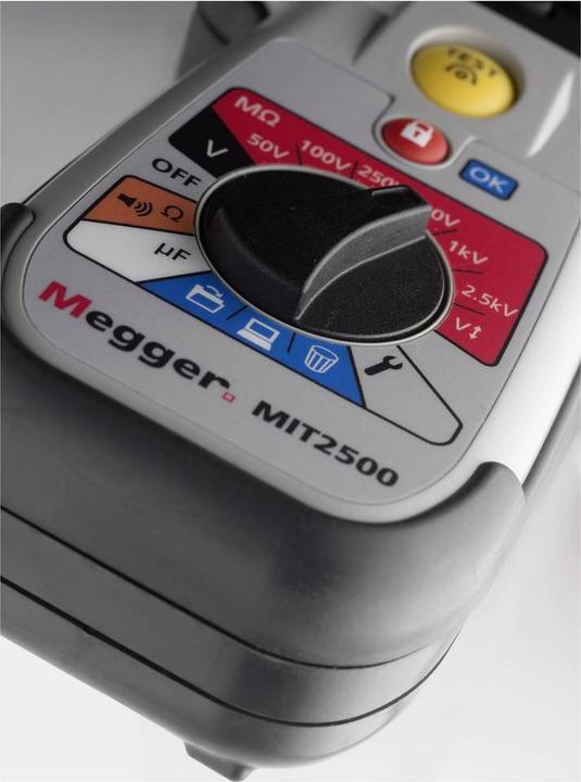 Immagine prodotto Megger MIT2500 tester di isolamento CAT IV e MET1000 tester di tensione TRMS con misurazione della corrente (CAT III 1000V, CAT IV 600V)