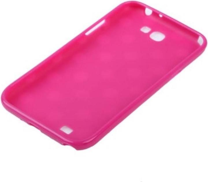Actual product image König Design Protective cover TPU Case for Samsung Galaxy Note II N7100 pink (Samsung Galaxy Note 2 N7100)