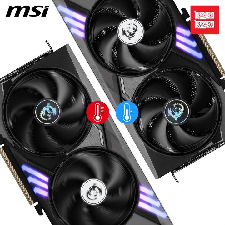 Actual product image MSI GeForce RTX 5060 Ti GAMING TRIO OC (16 GB)