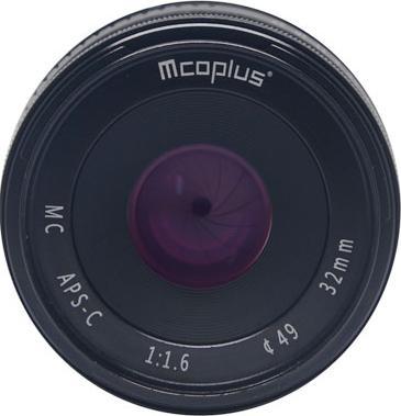 Image du produit McoPlus MCO32mm f/1.6 Fujifilm Noir (Fujifilm X, APS-C / DX)