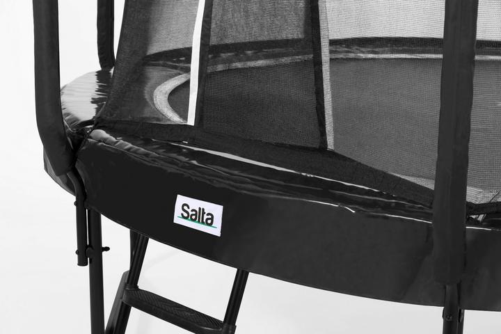 Actual product image Salta First Class - Trampoline met veiligheidsnet en ladder - 487 cm - Zwart (487 cm)