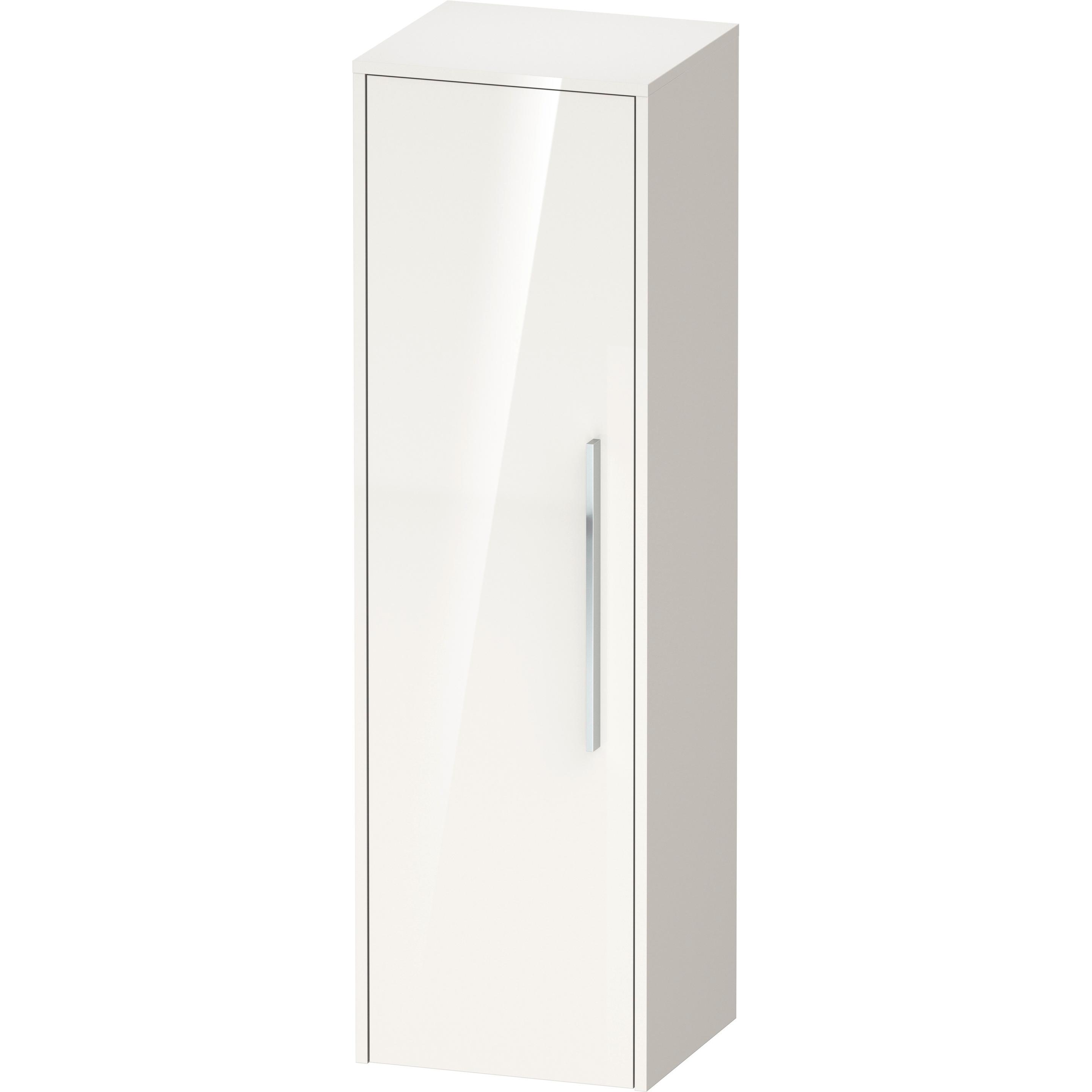 Duravit, Badezimmerschrank, D-Code Halbhochschrank, 1 Tür mit Anschlag links, 400x360x1320mm, mit Griff