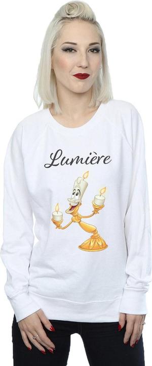 Actual product image Disney Womens/Ladies Beauty And The Beast Be Our Guest Sweatshirt (M)