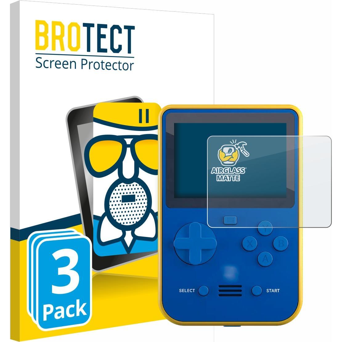 BROTECT AirGlass Panzerglasfolie Matt, Weiteres Gaming Zubehör, Grau