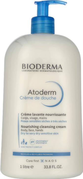 Actual product image Bioderma Atoderm Crème Douche Ultra Nourishing Cream (1000 ml)