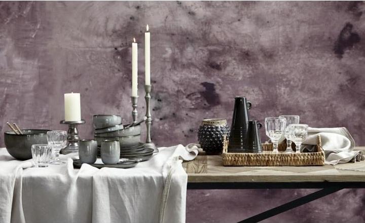 Immagine prodotto Lene Bjerre Piatto ovale Amera 29 cm - Grigio