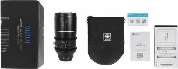 Produktbild Sirui Venus 100mm T2.9 1.6x anamorphotes Vollformat-Objektiv(RF mount) (Canon RF, Vollformat)