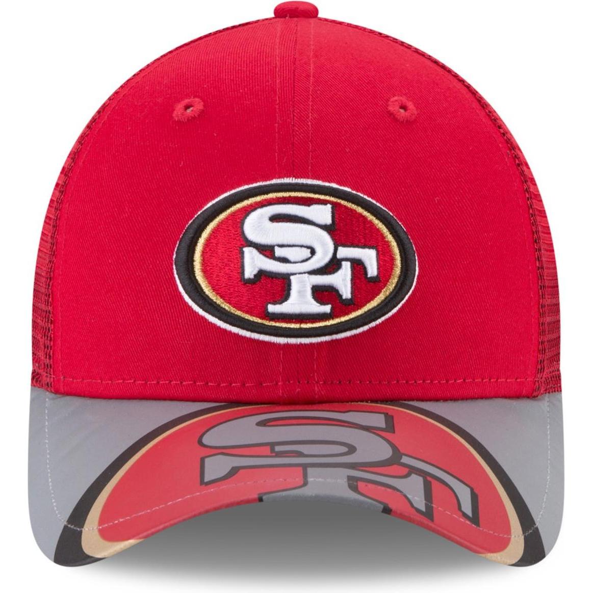 Thumbnail - New Era, Herren, Cap, Trucker 9Forty Reflect Visor NFL Teams, Rot, (One Size)