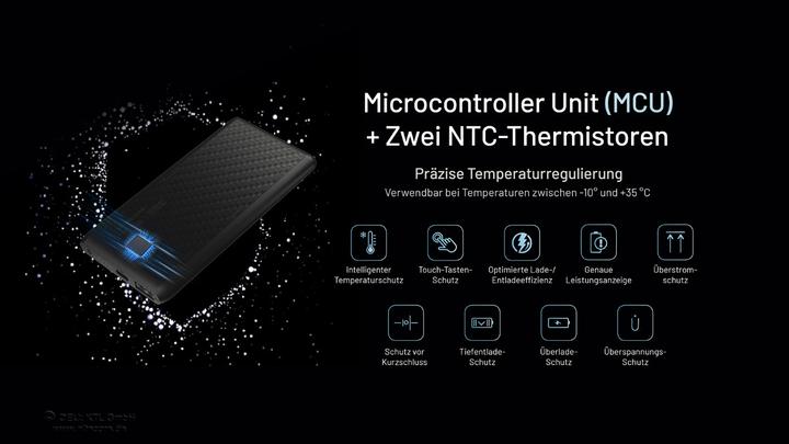 Actual product image Nitecore NB Plus 10000mAh Waterproof Energy Bar Powerbank (10000 mAh, 22.50 W)