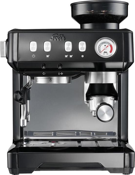 Solis Maal & Infuse Compact Espressoapparaat zwart