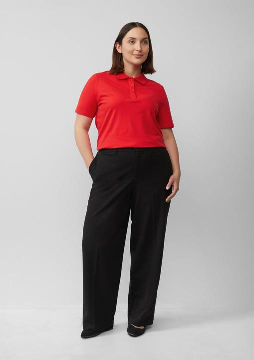 Actual product image S.Oliver Polo-Shirt Piqué-Poloshirt aus Baumwollmix (48)