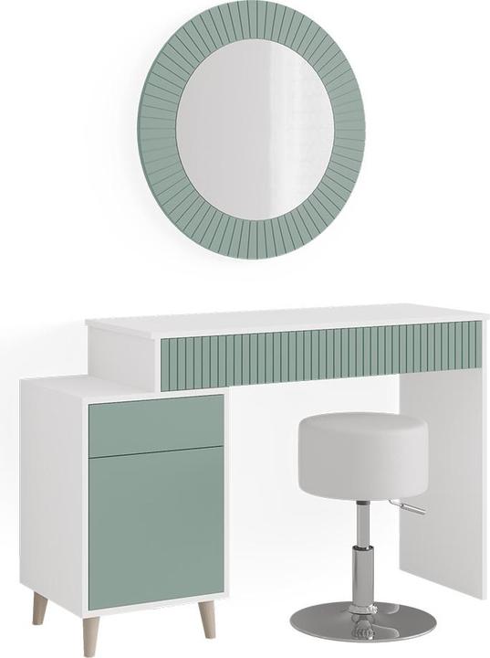 Actual product image Vicco Arles with stool (120 x 40 x 77 cm)